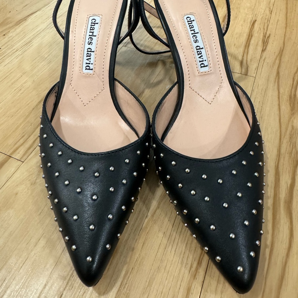 charles david stiletto kitten heels